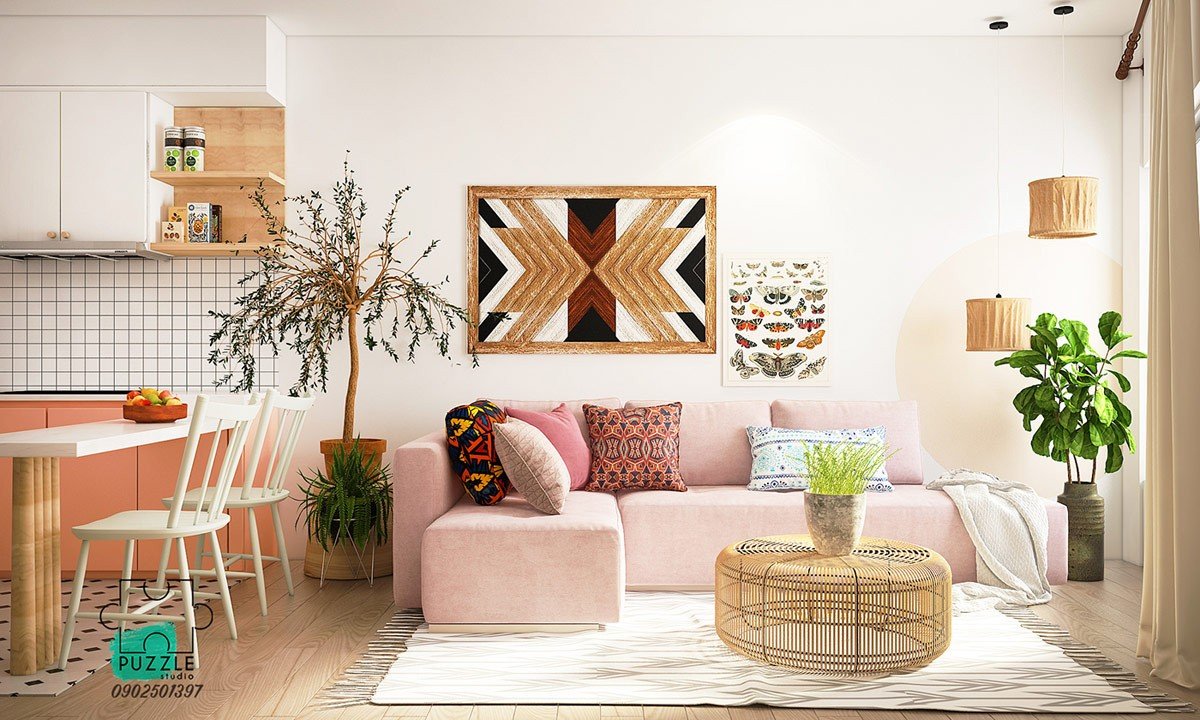 Boho Living Rooms We Love