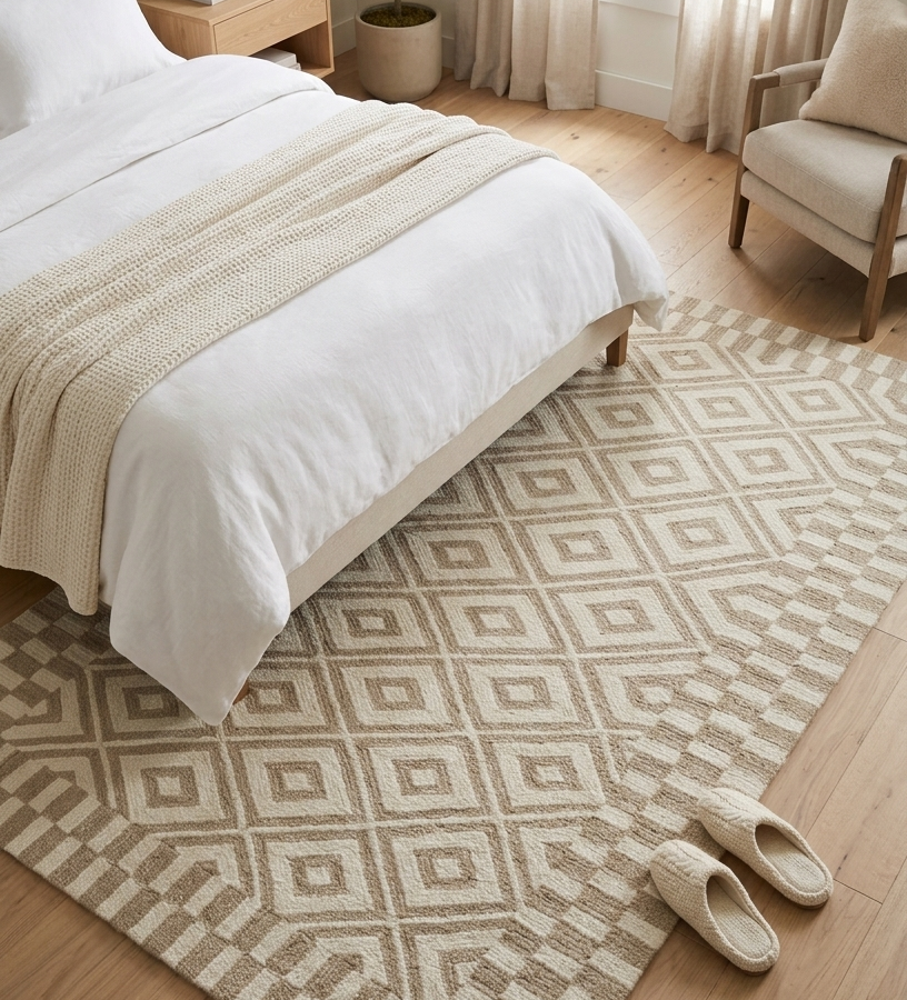 Diamond Weave Heritage Hand Tufted Wool Rug