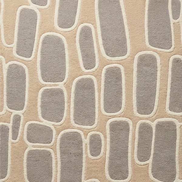 Pebble Contour Hand Tufted Wool Rug