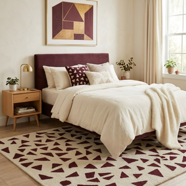 Terra Scatter Hand Tufted Wool Rug