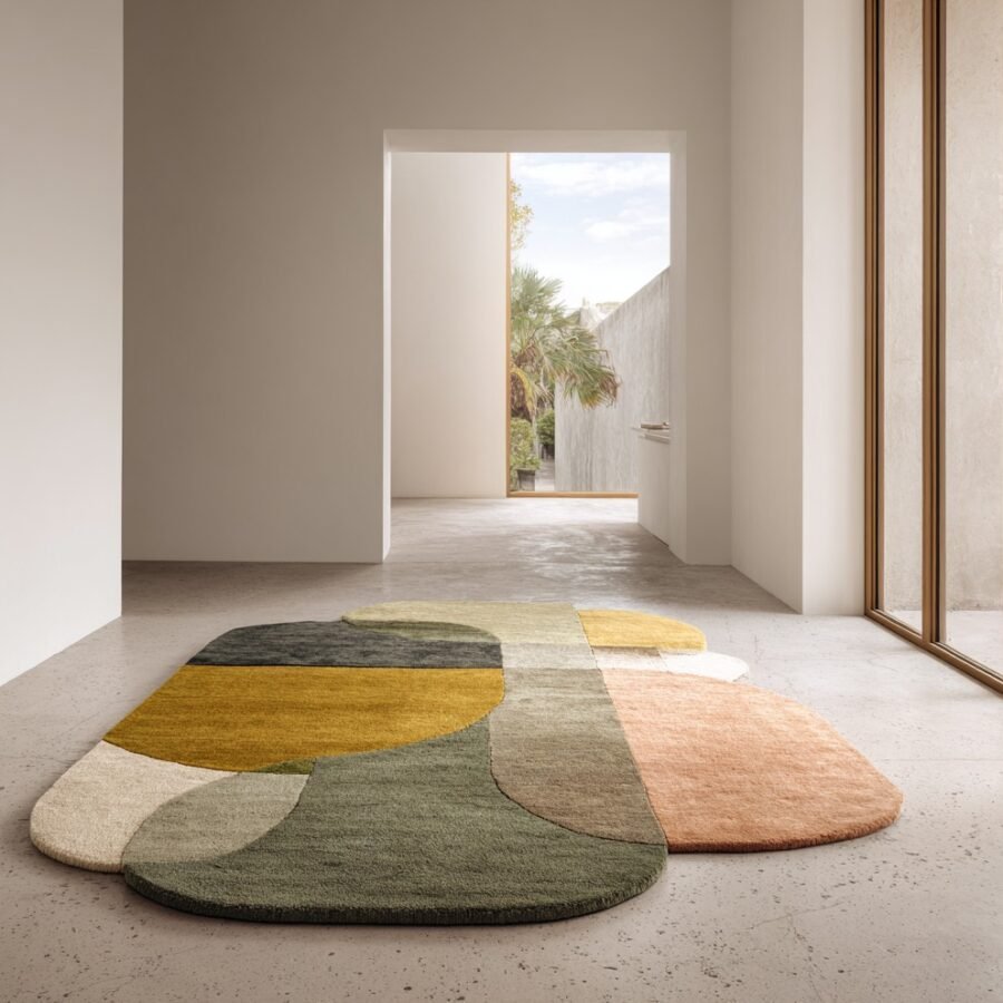Abstract Geometric Area Rug