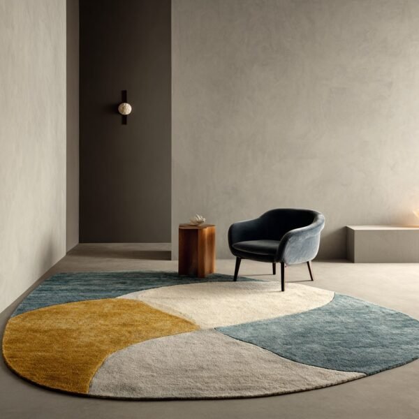 Modern Abstract Geometric Area Rug
