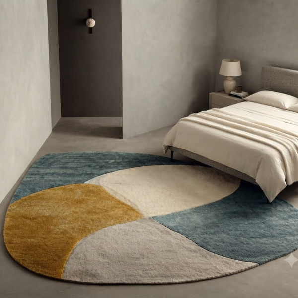 Modern Abstract Geometric Area Rug
