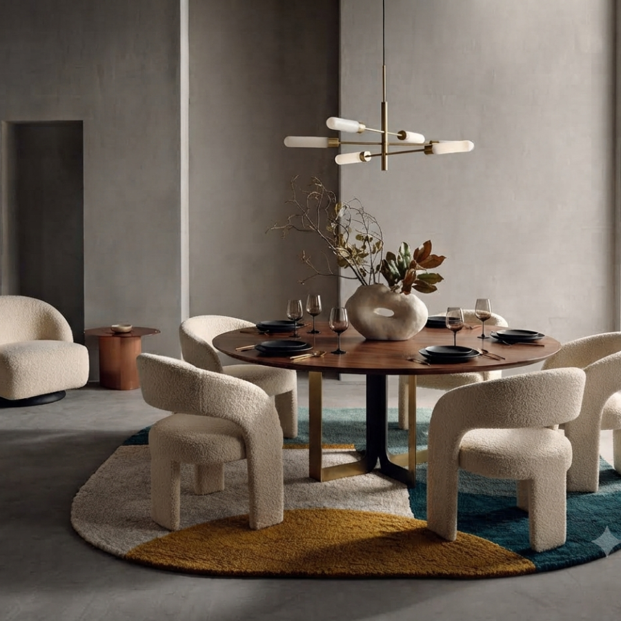 Modern Abstract Geometric Area Rug