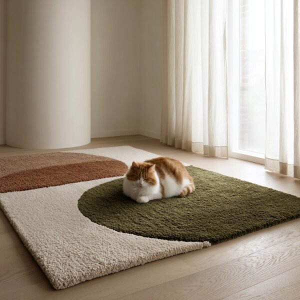 Netyex Modern Abstract Geometric Area Rug