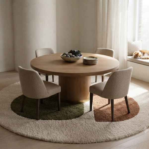 Netyex Modern Abstract Geometric Area Rug