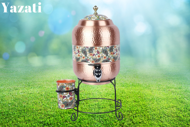5 Litre Medium Copper Water Tank
