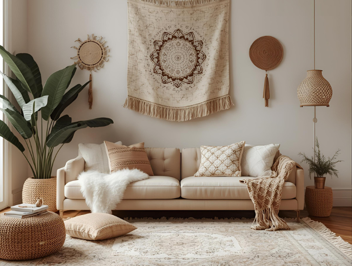 Artisanal Wall Fabric Rugs
