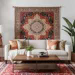 Elegant Woven Wall Décor Rugs