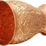Embossed Mango Glass Copper Tumbler
