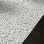 Hand Tufted Floral Persian Decorative White Modern Flower Pattern Area Rugs