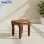 Home Decor Items Collapsible Sheesham Wood Folding Stool