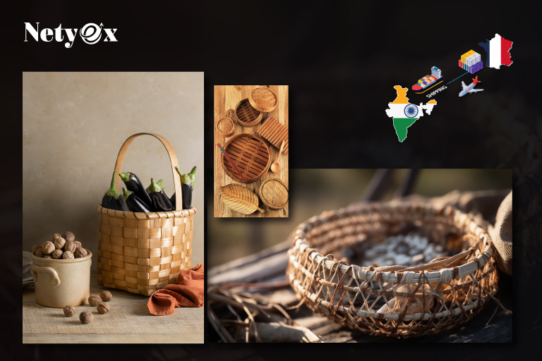 How to Export Bamboo Handicrafts from India to France