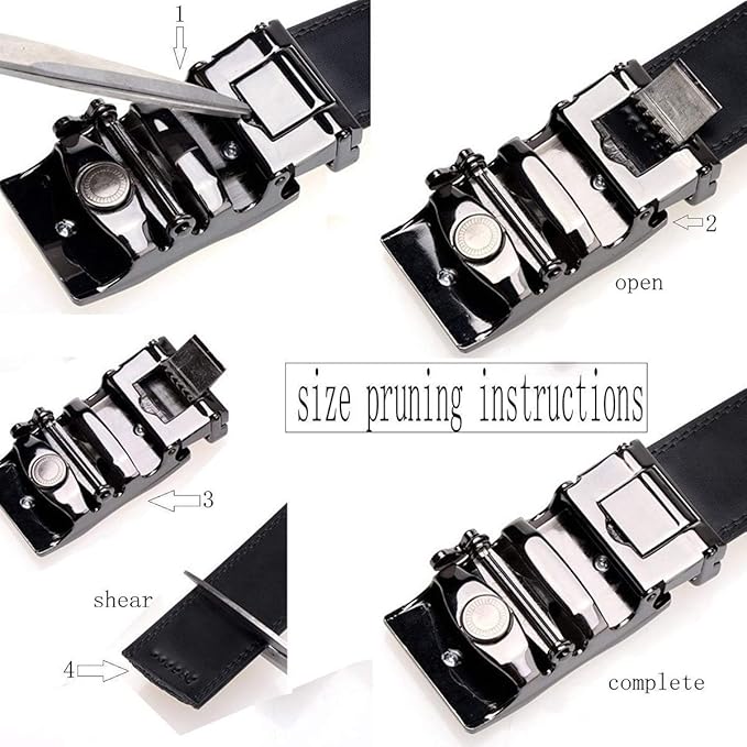 Men's Vegan Leather Belt