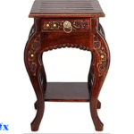 Natural Wood Side Table Wooden Stool