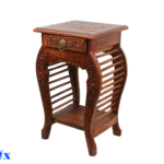 Natural Wood Side Table Wooden Stool