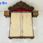 Royal King Size Wooden Carved Bedroom Set