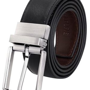 Reversible Pu-Leather Formal Belt For Men