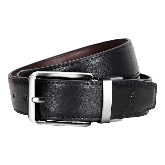 Reversible Pu-Leather Formal Belt For Men