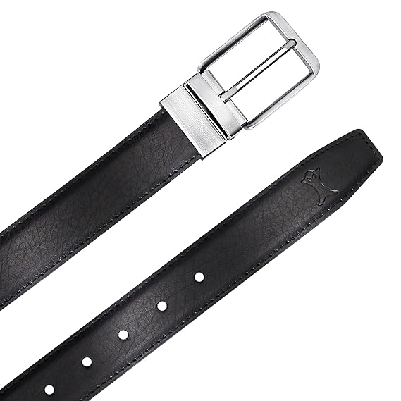 Reversible Pu-Leather Formal Belt For Men