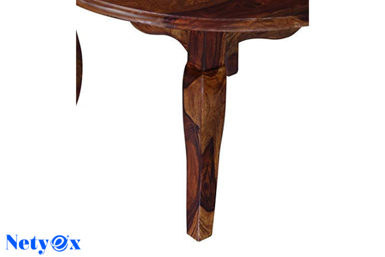 Sheesham Wood Round Coffee Table