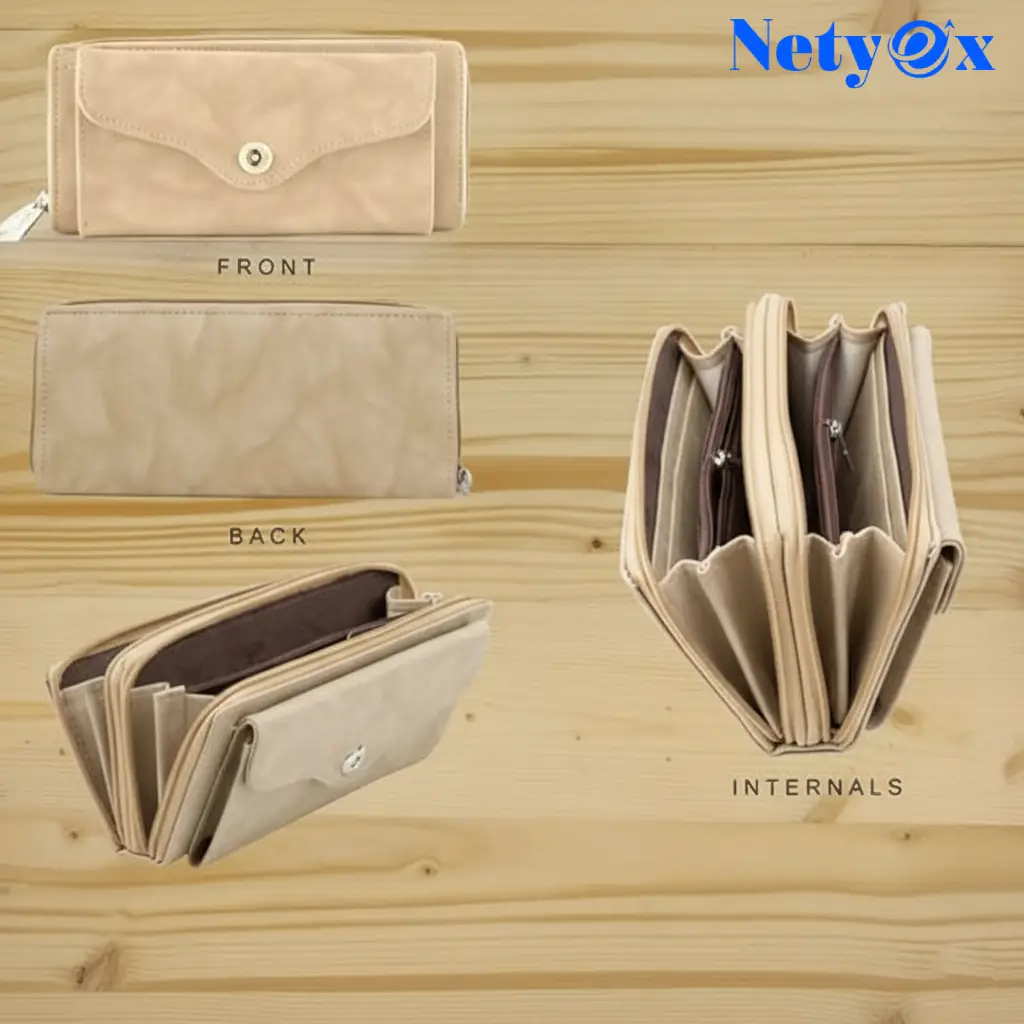 Discover the perfect blend of style and functionality with our latest women's wallet and clutch collection. Ideal for daily use, these trendy hand purses make a thoughtful gift for women and girls.