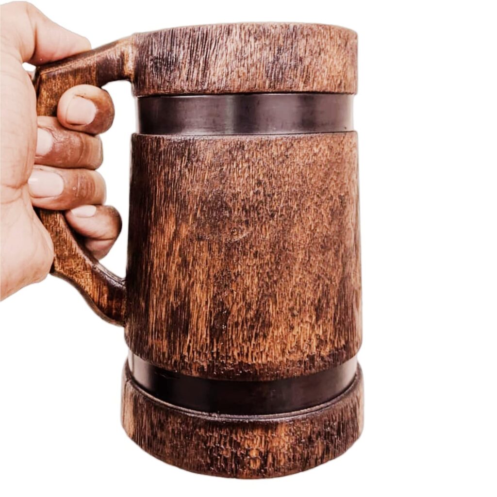 Corporate Gifting: Wooden Beer Mug – The Perfect Blend of Tradition and Utility