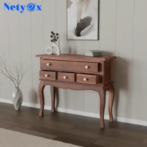 Wooden Console Table for Living Room