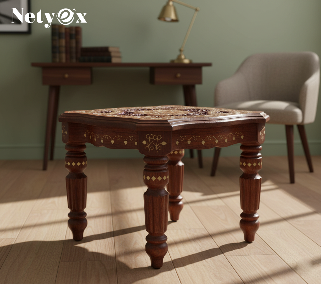 Wooden Side Table End Table Plant Stand Stool Furniture Table