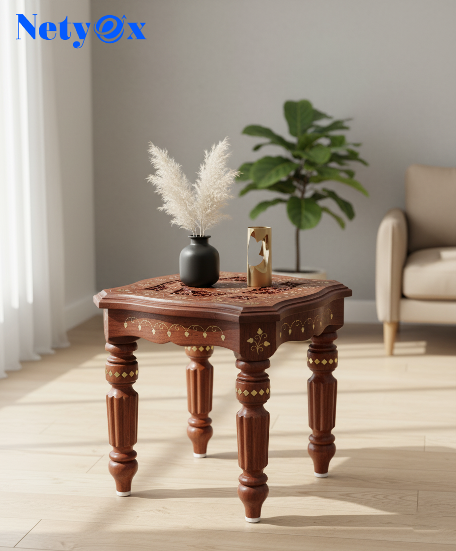 Wooden Side Table End Table Plant Stand Stool Furniture Table