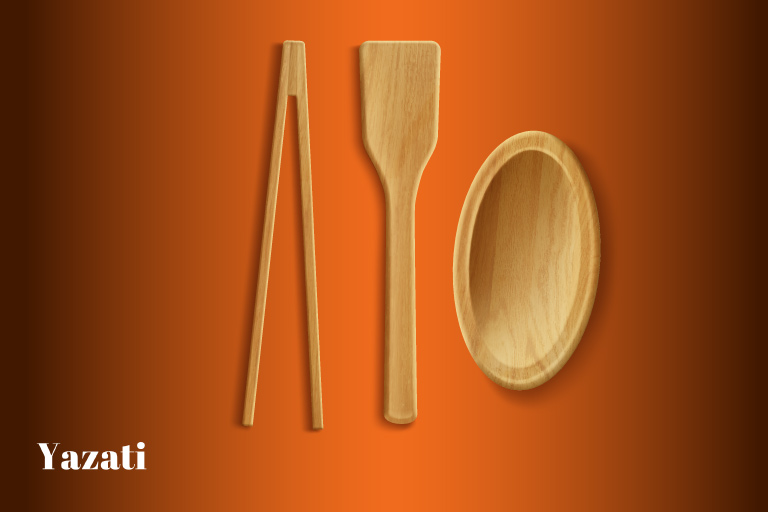 Wooden Tongs