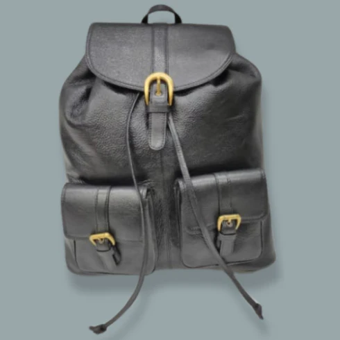 Executive Genuine Leather Backpack
