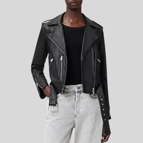 Genuine Leather Jacket For Women