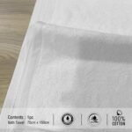 Hotel White Bath Sheet