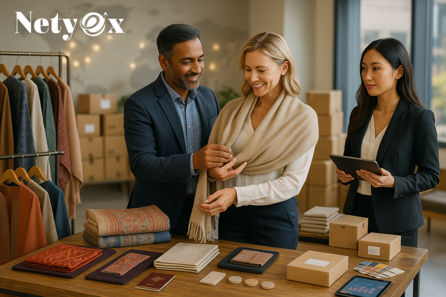 How Indian Scarves & Shawls Are Winning Abroad