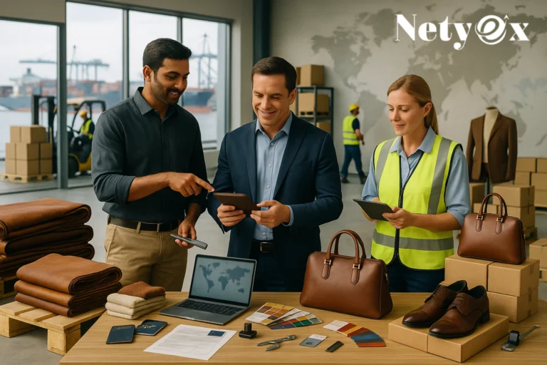 How Netyex Connects Leather Manufacturers to Buyers