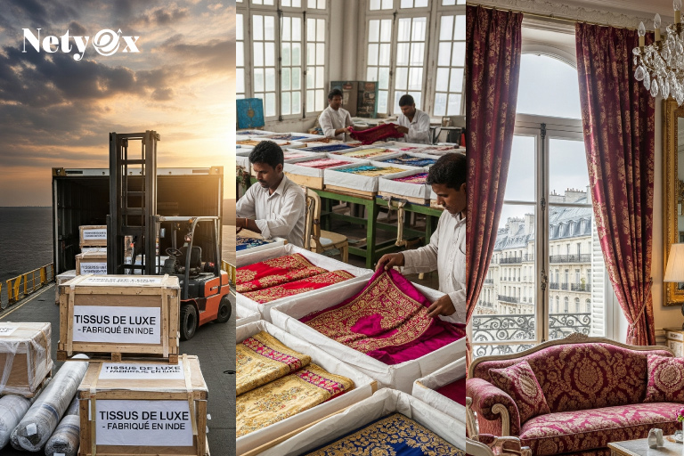 How to Export Curtains & Upholstery from India to France
