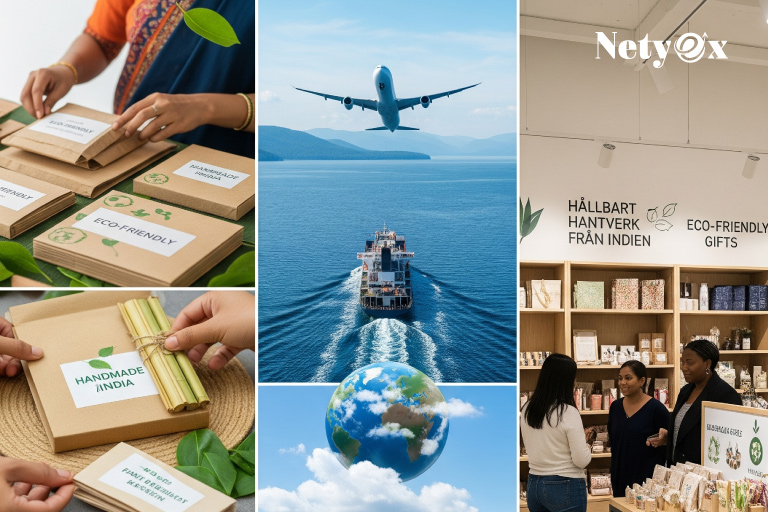 How to Export Eco-Friendly Handicrafts from India to Sweden