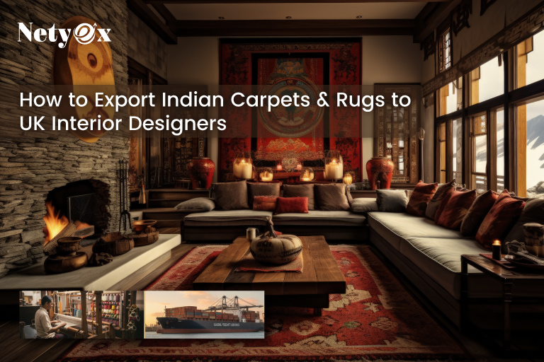 How to Export Indian Carpets & Rugs to UK Interior Designers