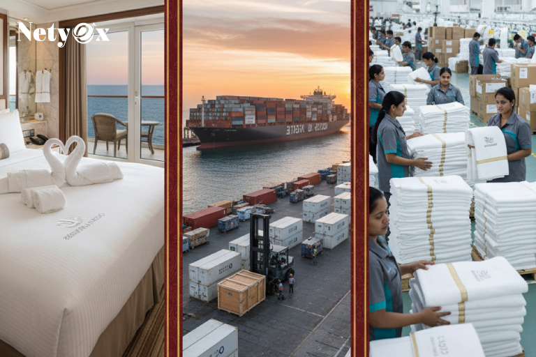 How to Export Towels & Linen to Cruise Lines Globally