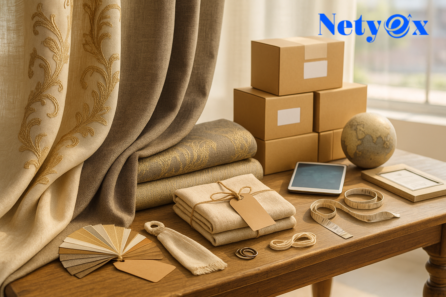 Indian Curtain Fabrics: A Rising Export Star