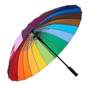Large Rainbow Umbrella