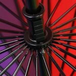 Large Rainbow Umbrella