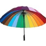 Large Rainbow Umbrella