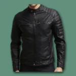 100% Genuine Black Leather Jacket – Soft Lamb Hide