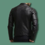 100% Genuine Black Leather Jacket – Soft Lamb Hide