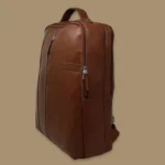 Luxury Full-Grain Leather Backpack