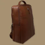 Luxury Full-Grain Leather Backpack