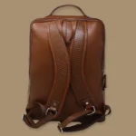 Luxury Full-Grain Leather Backpack