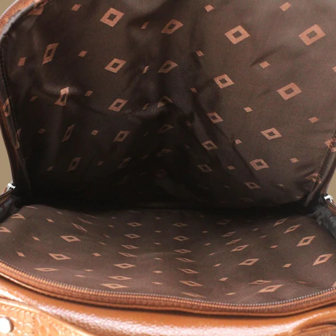 Luxury Full-Grain Leather Backpack